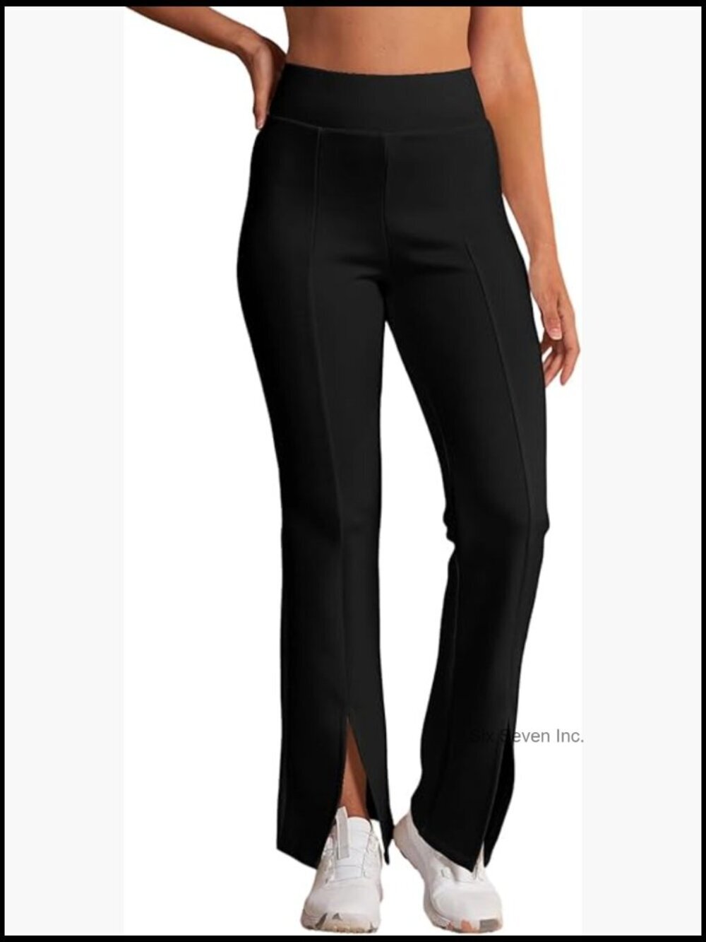 Stretch Flared Golf Pants Women High Waist UPF 50+ Athletic